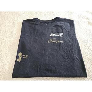 Los Angeles Lakers 2020 Nba Finals Champions Celebration Tshirt Sz Xl